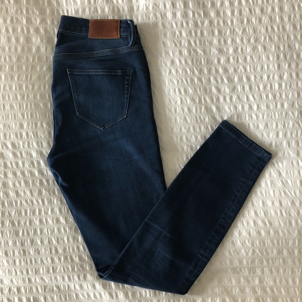 Madewell skinny high riser jeans